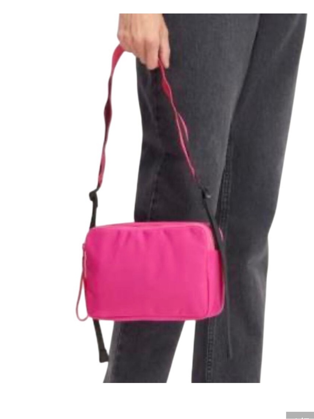 NWT Everlane Hot Pink Nylon Camera Bag